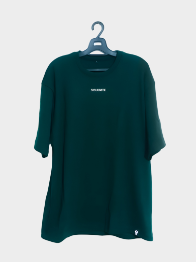 Forest Green Oversized Tee by Soulmate Originals